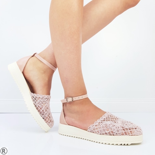 Розови летни обувки- Mia Pink 10690