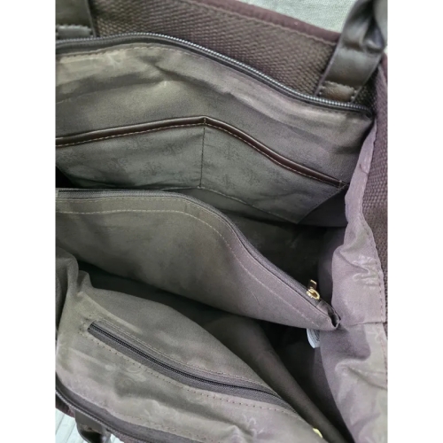 Велурена чанта в цвят бордо- Darena 11450