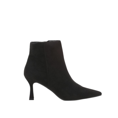 Елегантни велурени боти в черен цвят- Sindi Black 11541