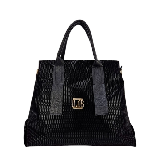 Черни ботуши на среден широк ток- Darena Black 11550