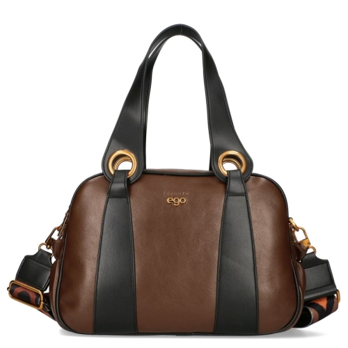 Кафява чанта тип куфарче- EGO Brown 11578