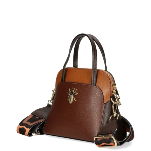 Чанта от естествена кожа с две лица- EGO Kamel 11585