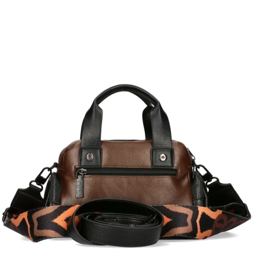 Кафява чанта с две отделения и пеперуда- EGO Butterfly Brown 11600