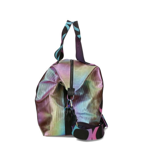 Голяма дамска чанта-сак в цвят хамелион- EGO 11603