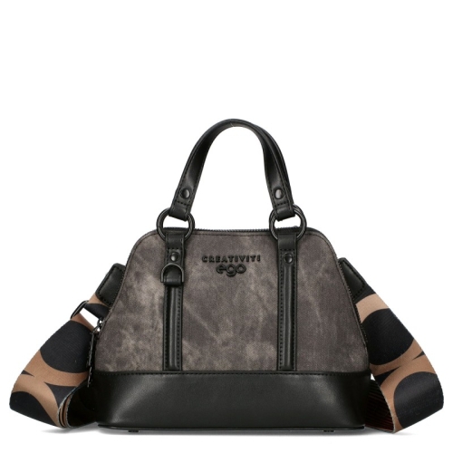 Сива чанта с дълга дръжка за през рамо- EGO Grey 11606