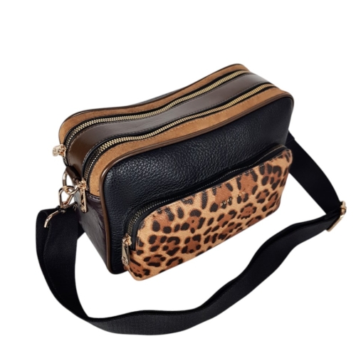 Чанта с дълга дръжка с две отделения и джоб- Duki&Daso 11633