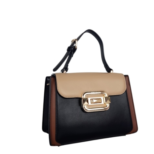 Дамска чанта с бежов капак- Duki&Daso 11640