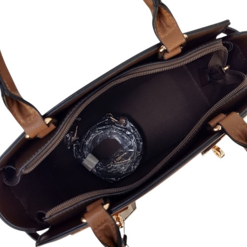 Дамска чанта в три цвята с дълга дръжка- Duki&Daso 11647