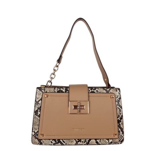 Равни велурени мокасини в цвят каки - Amelia Khaki 11714