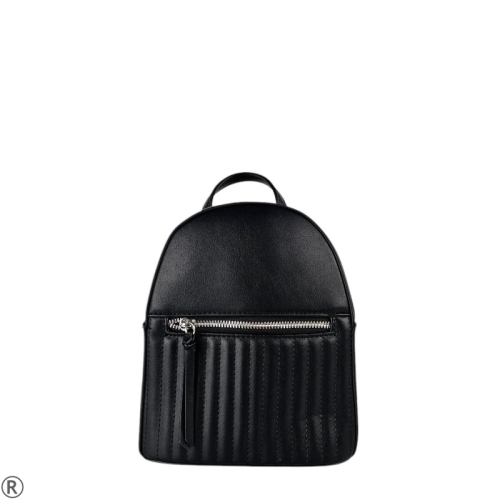 Черни маратонки от естествена кожа- Mira Black 11114