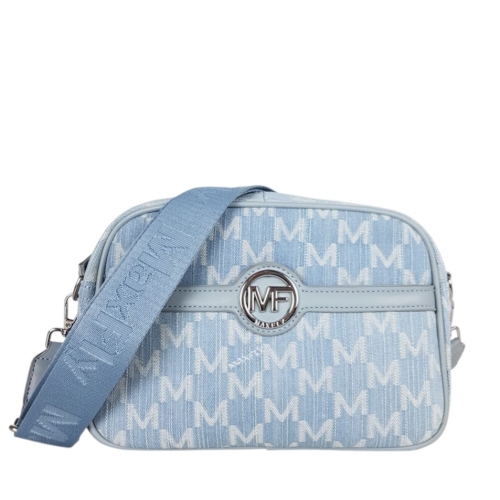 Дънкова чанта с дълга дръжка - Dara Blue 11775