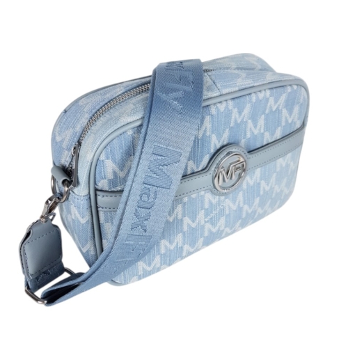 Дънкова чанта с дълга дръжка - Dara Blue 11775