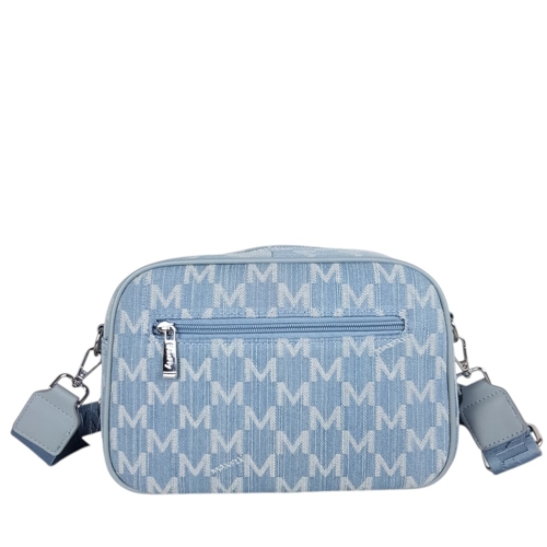 Дънкова чанта с дълга дръжка - Dara Blue 11775