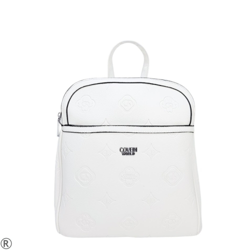 Мокасини от перфорирана естествена кожа- Leq White 11820