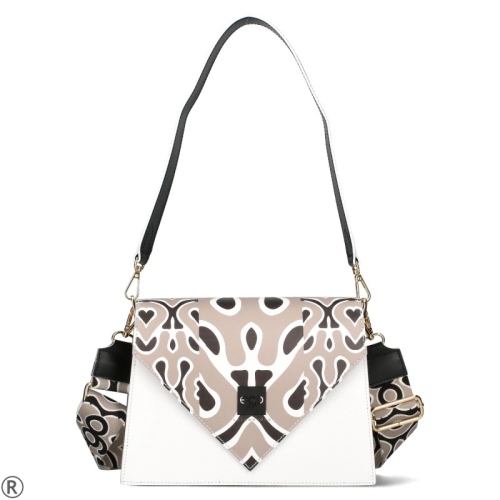 Равни мокасини от естествена кожа- Vera White 11819