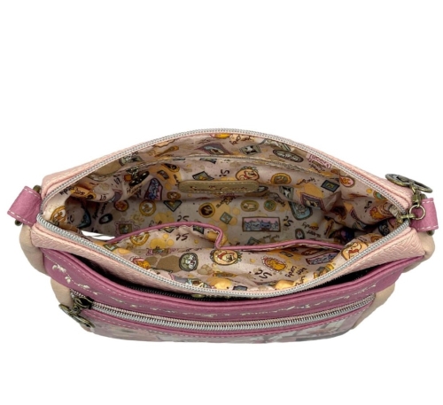 Дамска чанта за през рамо- Sweet & Candy Pink 11835