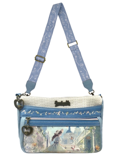 Дамска чанта за през рамо- Sweet & Candy Blue 11836