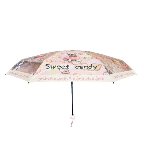 Дамски чадър- Sweet & Candy Pink 11839