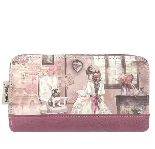 Голямо дамско портмоне- Sweet & Candy Pink 11845