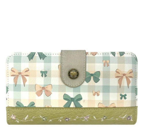 Голямо дамско портмоне- Sweet & Candy Green 11848