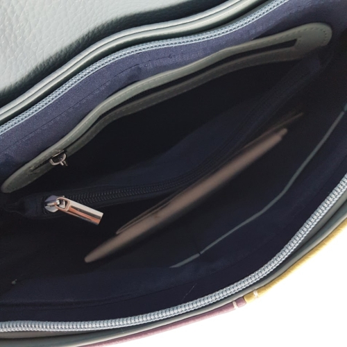 2 в 1 чанта-раница с капак- Amanda Blue 11896