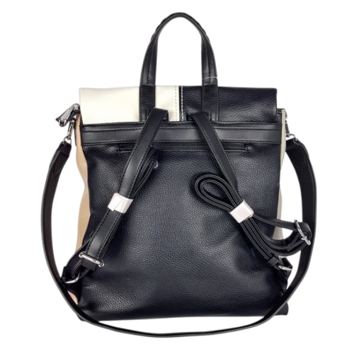 2 в 1 чанта-раница с капак- Amanda Black 11897