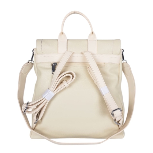 2 в 1 чанта-раница с капак- Amanda Beige 11899