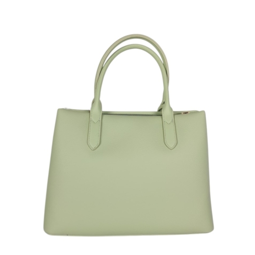 Чанта с три отделения в зелен цвят- Frea Beige 11903