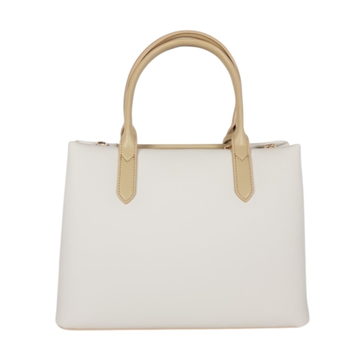 Твърда дамска чанта в бял цвят- Frea white 11904