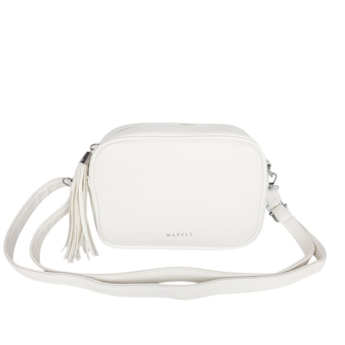 Бяла чанта за през рамо- Maxfay 11910