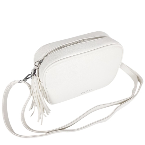 Бяла чанта за през рамо- Maxfay 11910