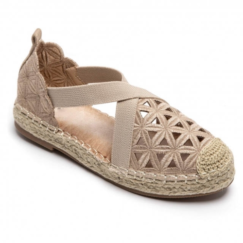 Дамски еспадрили цвят каки- Demi Khaki 11913