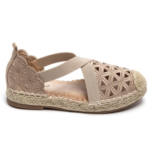 Дамски еспадрили цвят каки- Demi Khaki 11913