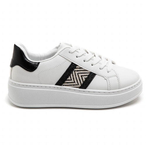 Бели равни кецове- Sindi White 11919