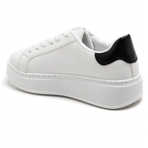 Бели равни кецове- Sindi White 11919