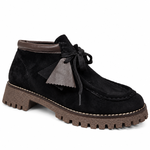 Черни велурени кларкове- Klara Black 12372