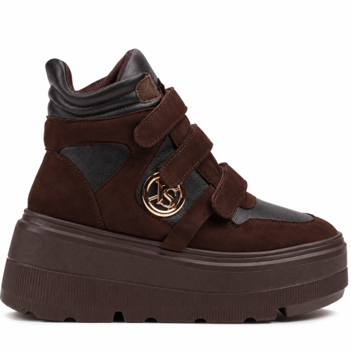 Високи кецове на платформа- Dara Brown 12496