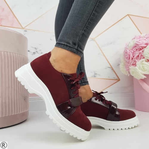 Дамски ежедневни обувки на платформа