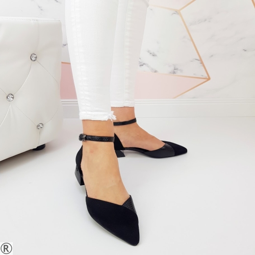 Дамски ежедневни обувки в черен цвят- Karlina
