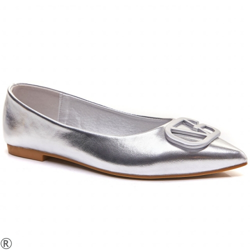 Дамски ежедневни обувки в сребърен цвят- Alisa Silver